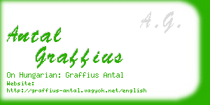 antal graffius business card